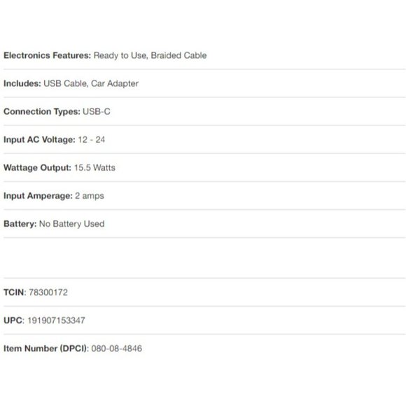 heyday Cell Phones & Accessories Heyday Black Car Phone Charging